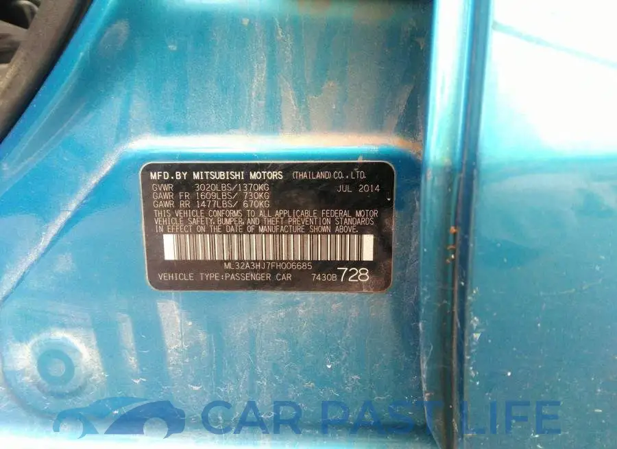 ML32A3HJ7FH006685# 9