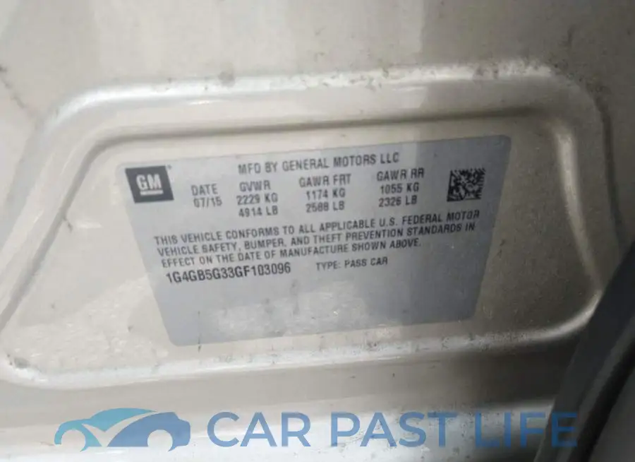 1G4GB5G33GF103096# 9