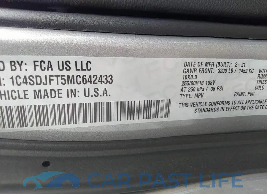 1C4SDJFT5MC642433# 9