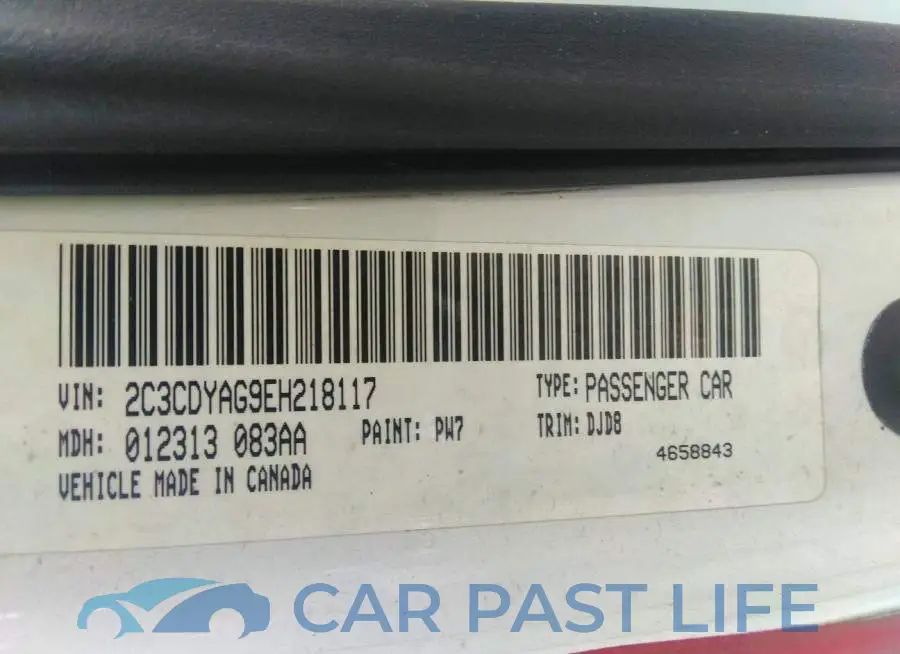 2C3CDYAG9EH218117# 9