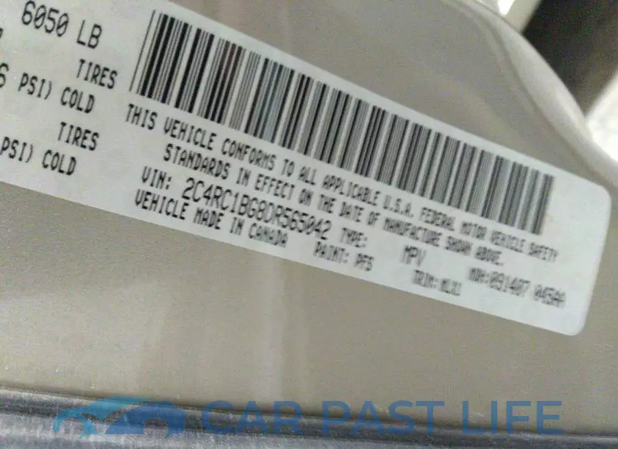 2C4RC1BG8DR565042# 9