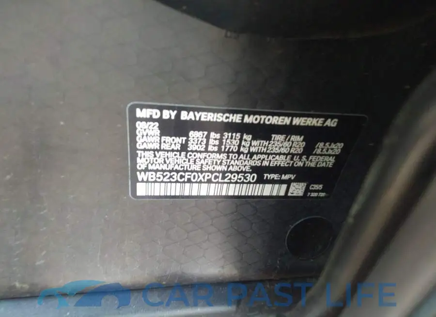 WB523CF0XPCL29530# 9