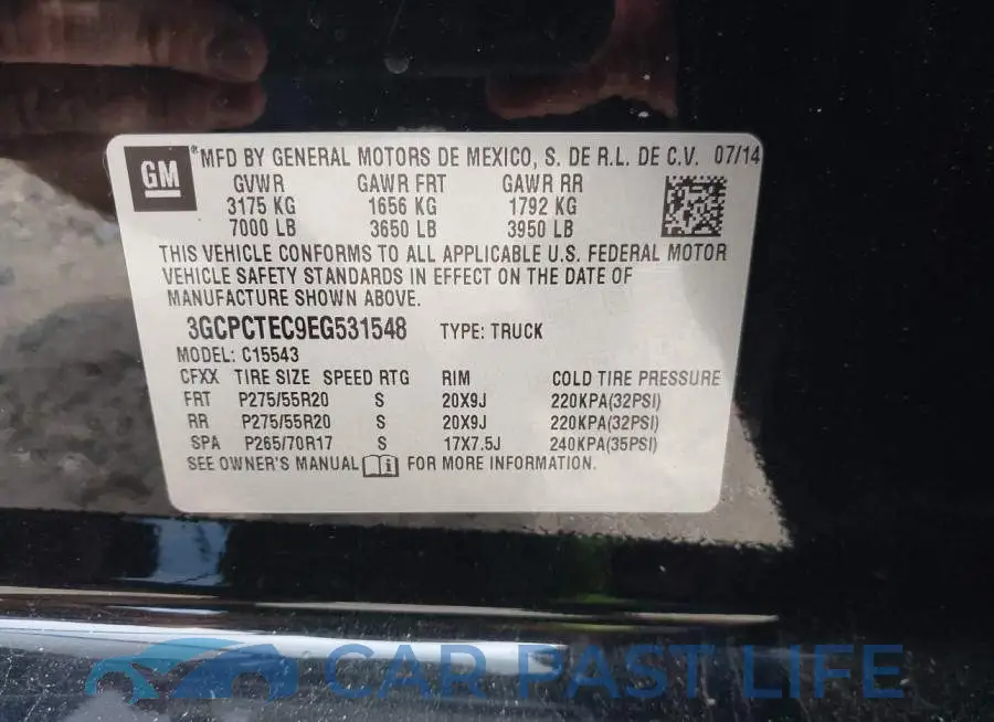 3GCPCTEC9EG531548# 9