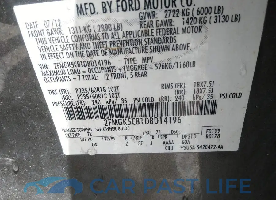 2FMGK5C81DBD14196# 9
