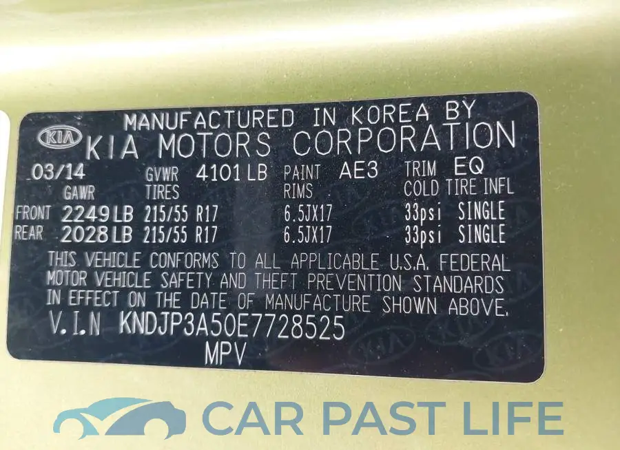 KNDJP3A50E7728525# 9