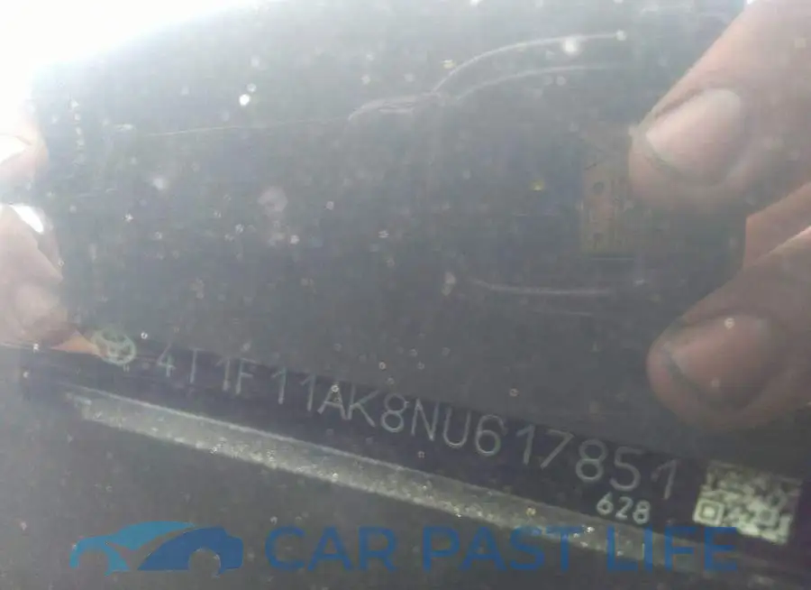 4T1F11AK8NU617851# 9