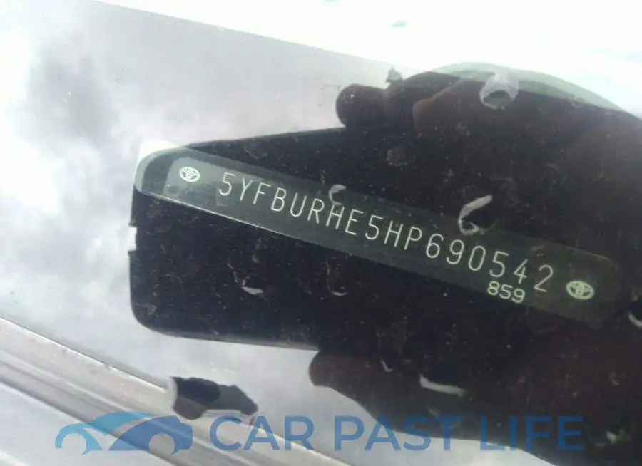 5YFBURHE5HP690542# 9