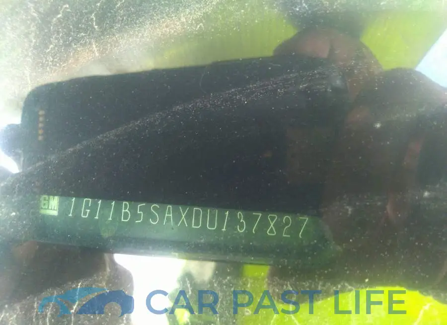 1G11B5SAXDU137827# 9