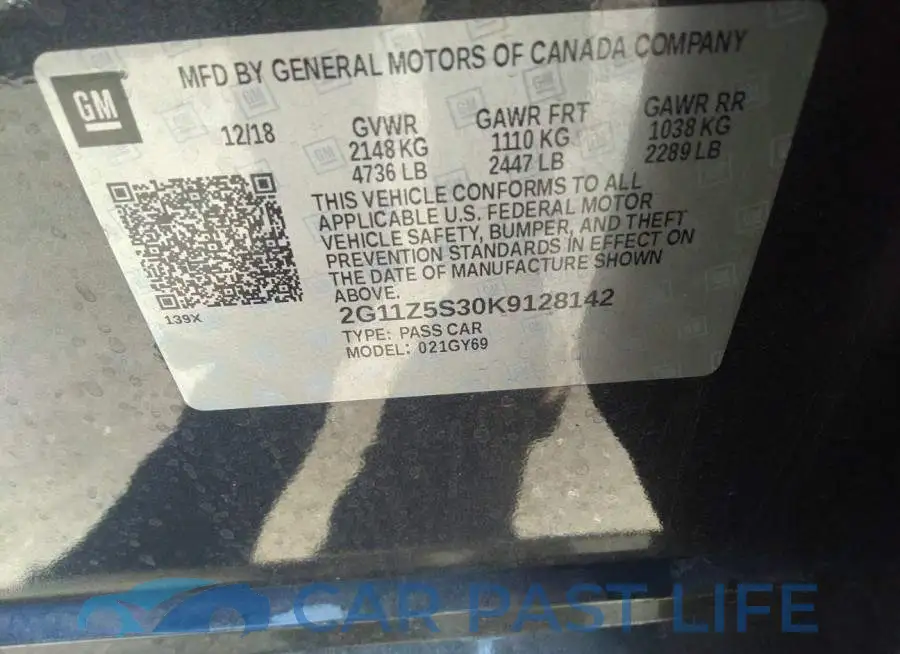 2G11Z5S30K9128142# 9