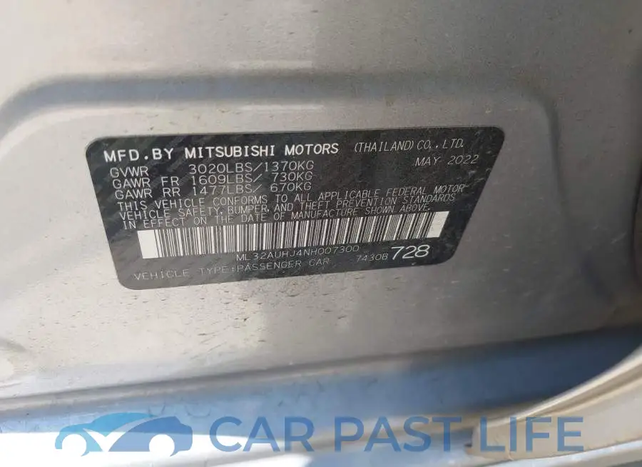 ML32AUHJ4NH007300# 9