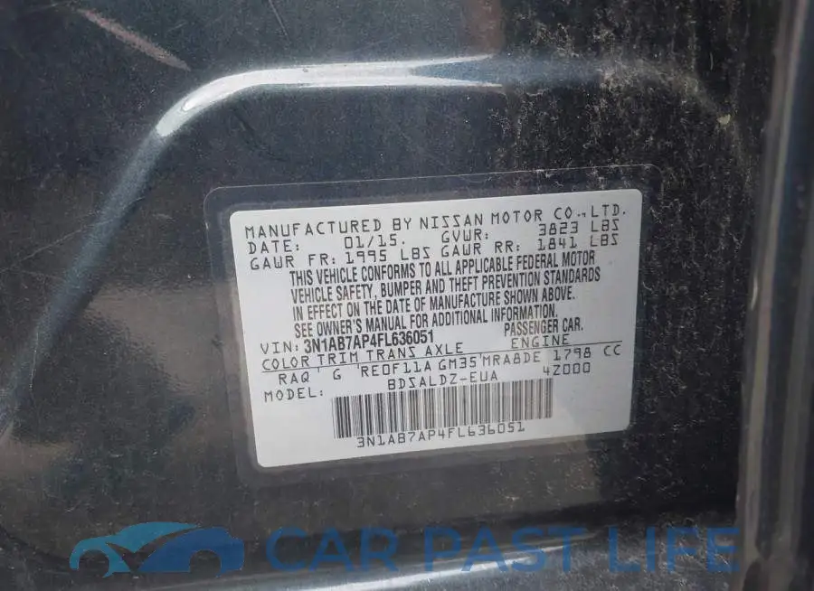 3N1AB7AP4FL636051# 9