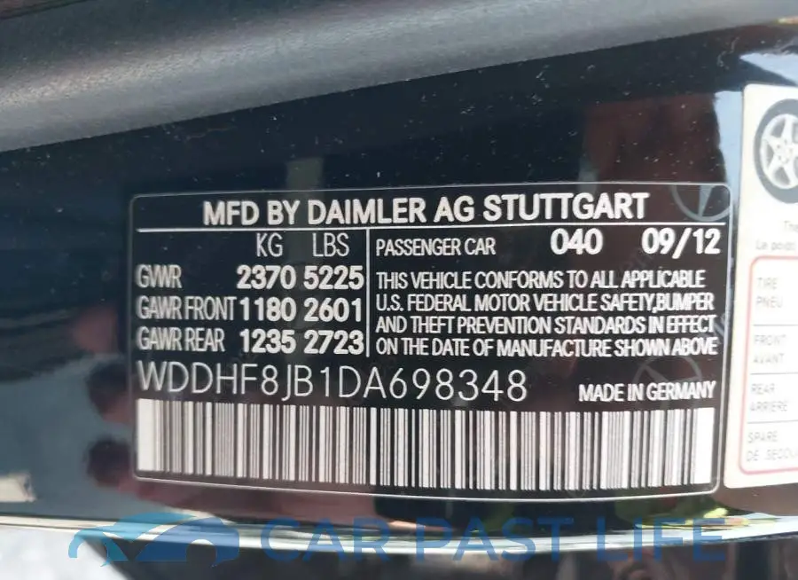 WDDHF8JB1DA698348# 8