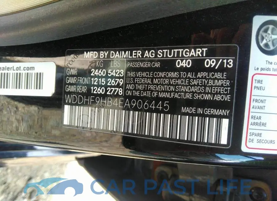 WDDHF9HB4EA906445# 9