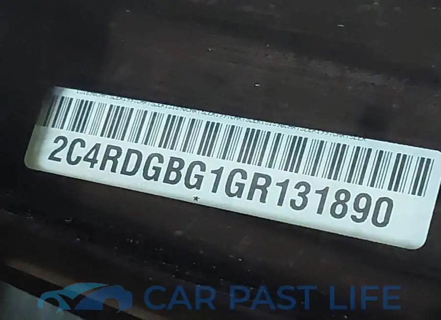 2C4RDGBG1GR131890# 9
