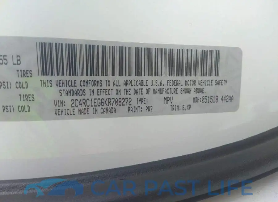 2C4RC1EG6KR708272# 9