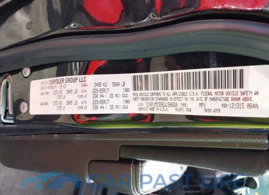 1C4PJMCS5EW150660# 9