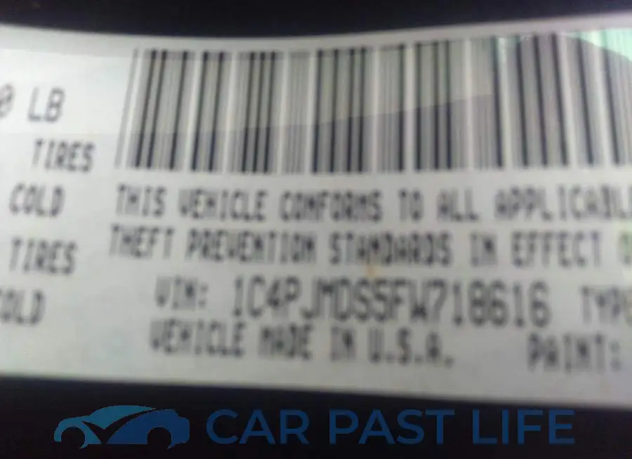 1C4PJMDS5FW718616# 9