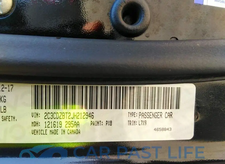 2C3CDZBT2JH212946# 9