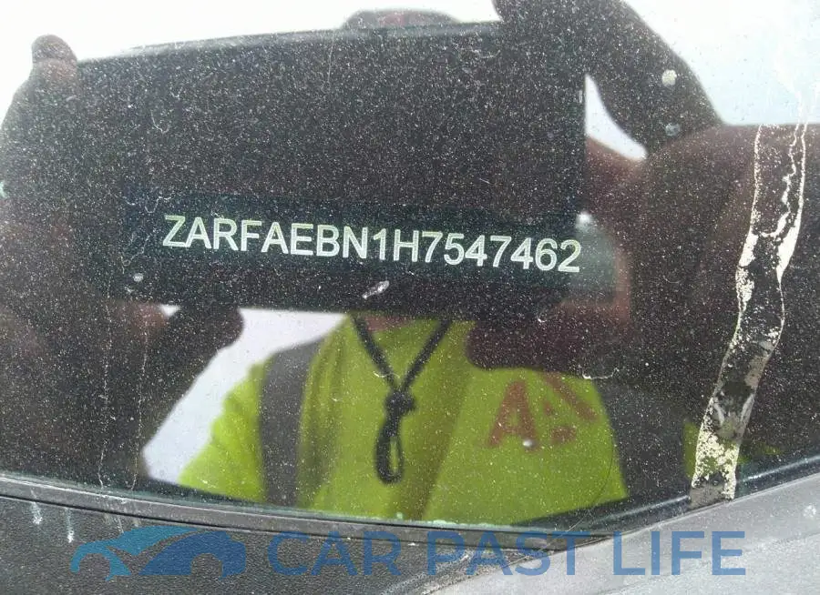 ZARFAEBN1H7547462# 9