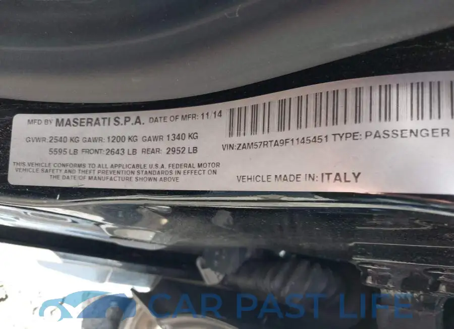 ZAM57RTA9F1145451# 9