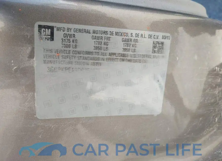 3GCPKPEA8DG350075# 9