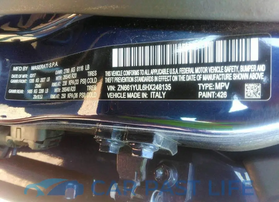 ZN661YUL6HX248135# 9