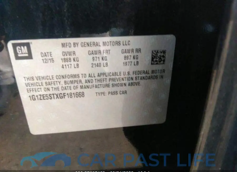 1G1ZE5STXGF181668# 9