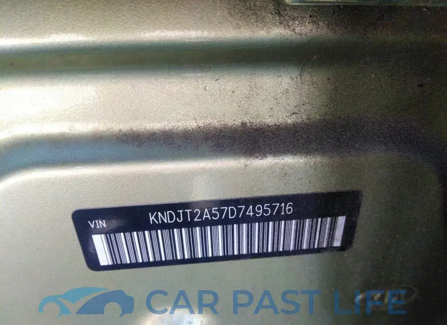 KNDJT2A57D7495716# 9