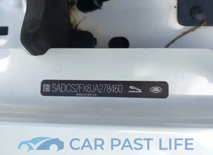 SADCS2FX8JA278460# 9