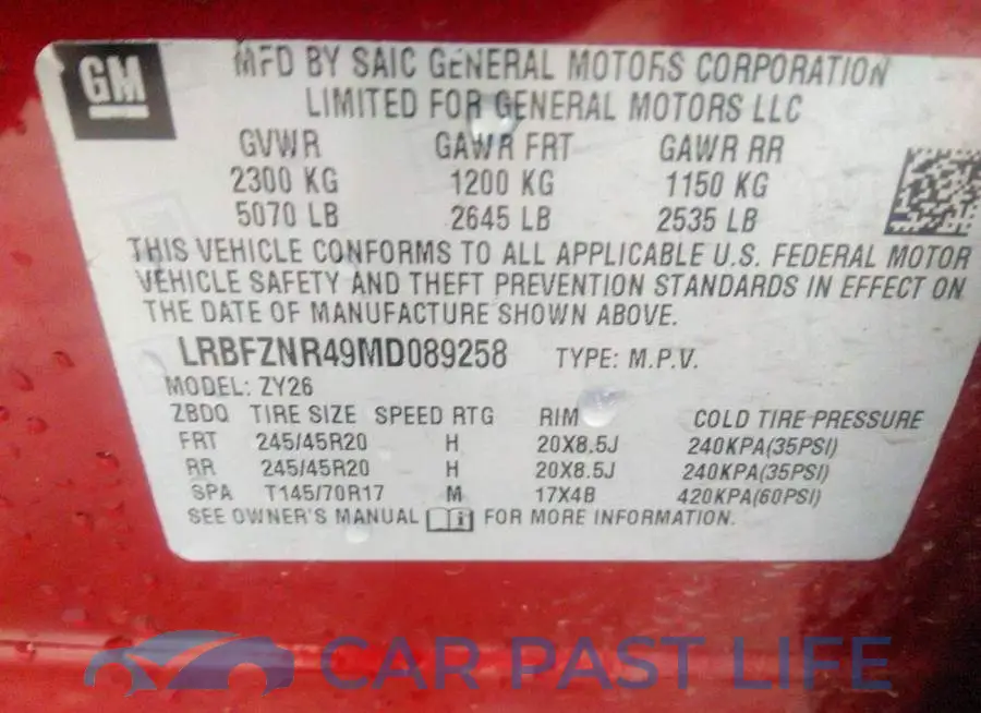 LRBFZNR49MD089258# 9