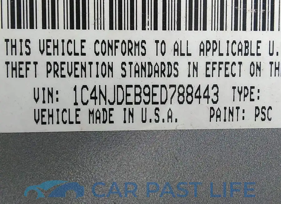 1C4NJDEB9ED788443# 9