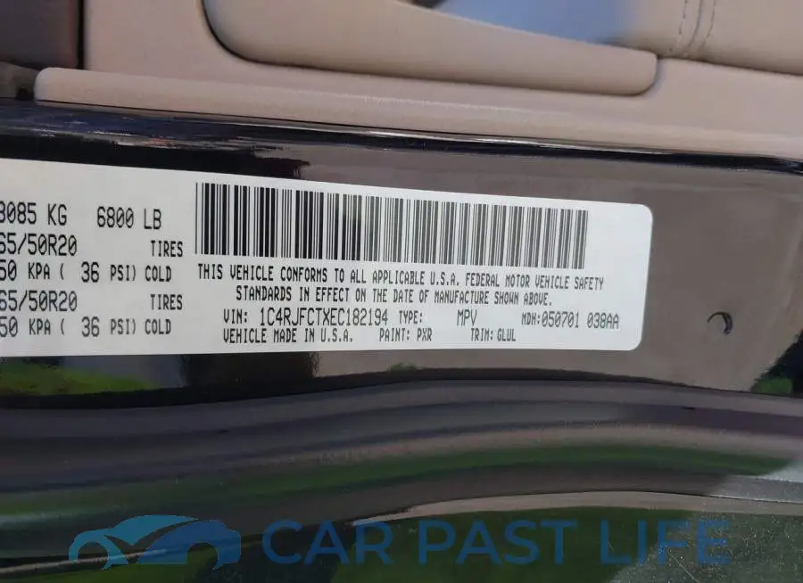 1C4RJFCTXEC182194# 9
