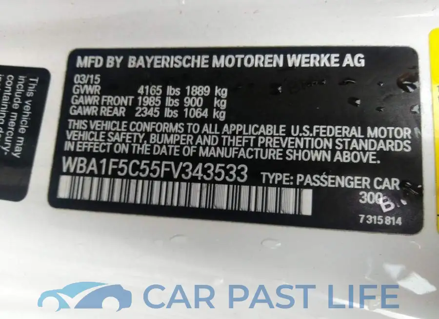 WBA1F5C55FV343533# 9