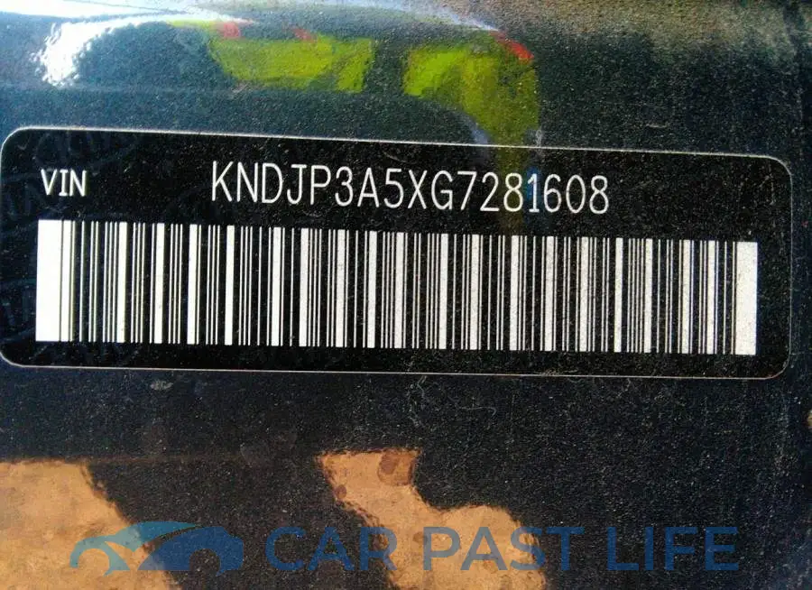 KNDJP3A5XG7281608# 9