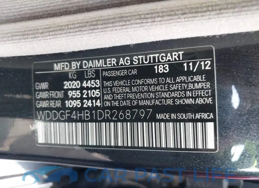 WDDGF4HB1DR268797# 9