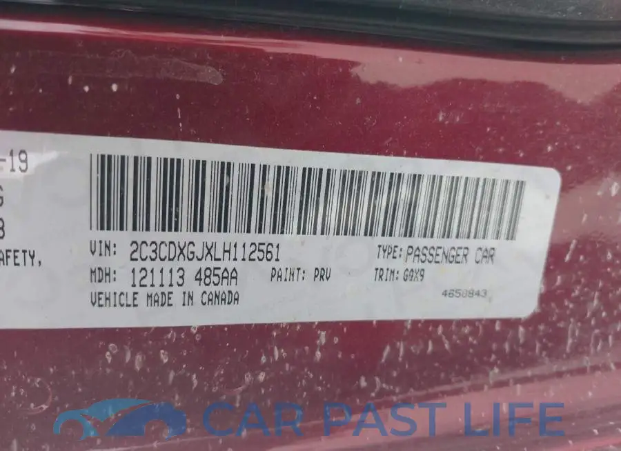 2C3CDXGJXLH112561# 9