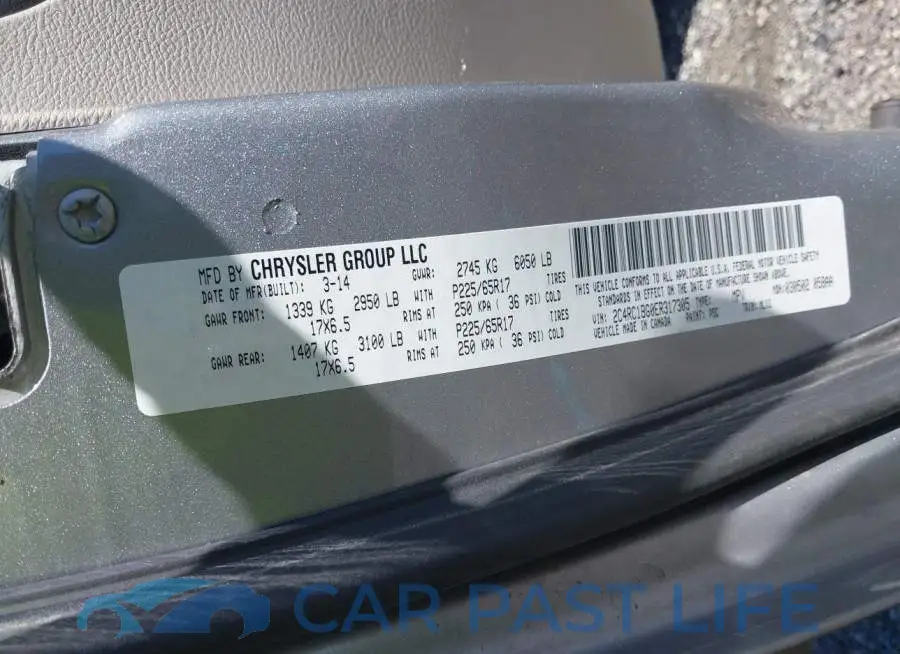2C4RC1BG0ER317305# 9