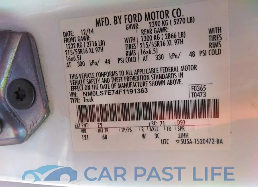 NM0LS7E74F1191363# 9