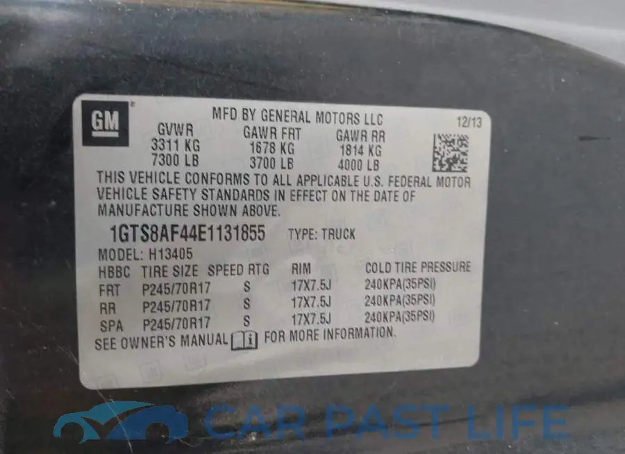 1GTS8AF44E1131855# 9
