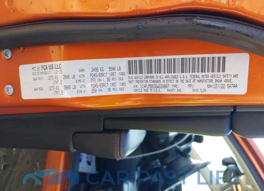 1C4PJMBS3GW220807# 9