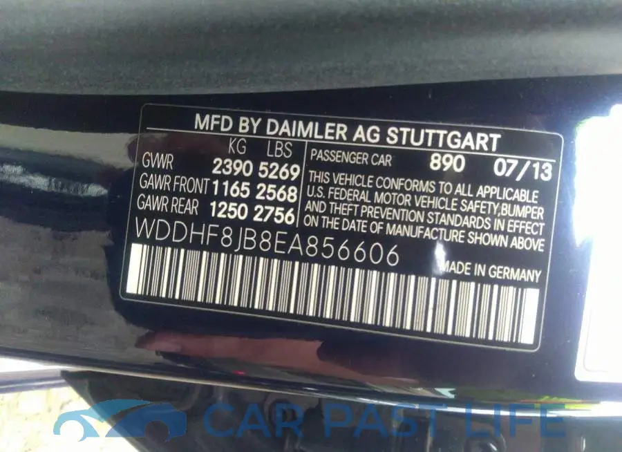 WDDHF8JB8EA856606# 9