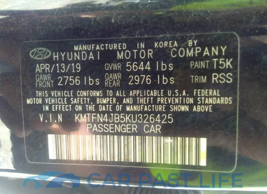 KMTFN4JB5KU326425# 9