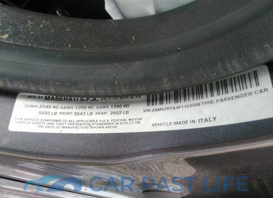 ZAM57RTA4F1153568# 9
