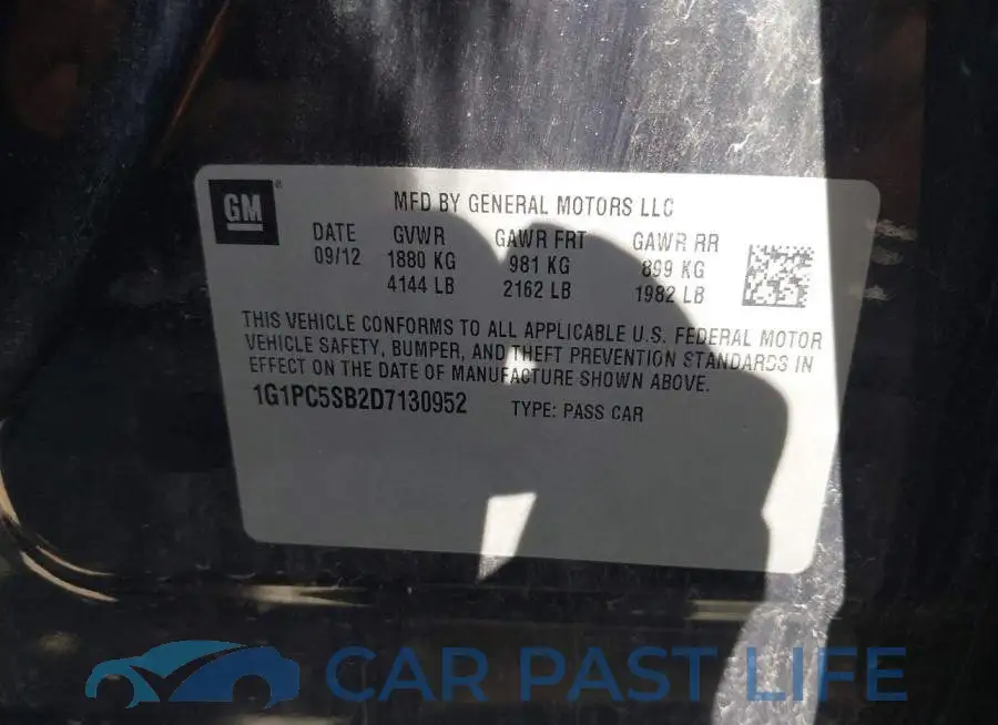1G1PC5SB2D7130952# 9