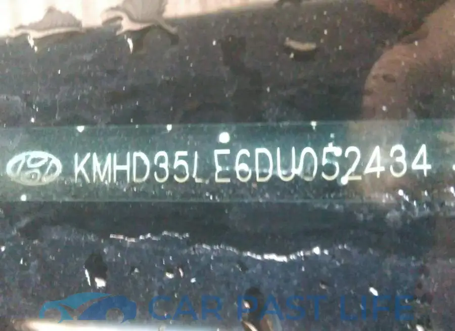 KMHD35LE6DU052434# 9