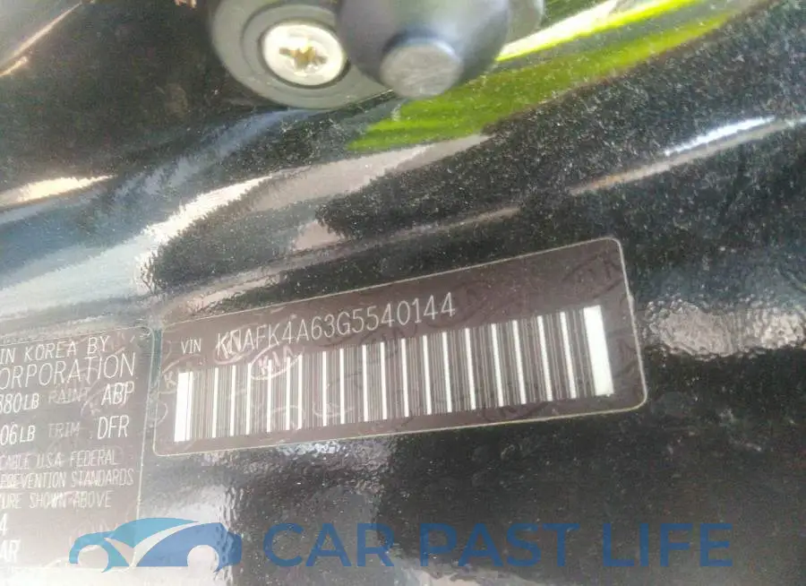 KNAFK4A63G5540144# 9