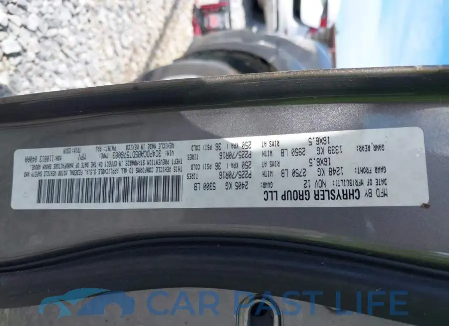 3C4PDCAB5DT576003# 9