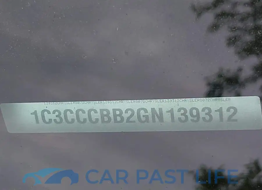 1C3CCCBB2GN139312# 9