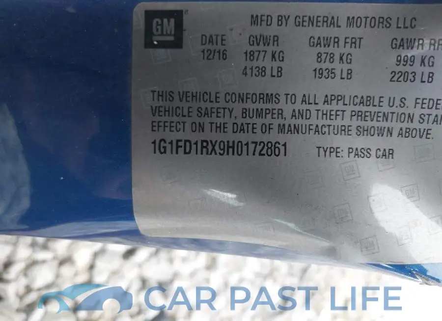 1G1FD1RX9H0172861# 9