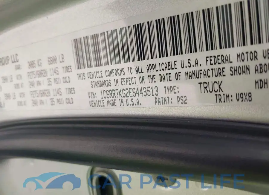 1C6RR7KG2ES443513# 9